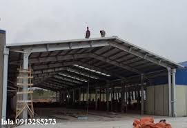 Thi công lắp đặt nhà xưởng tại các quận tphcm