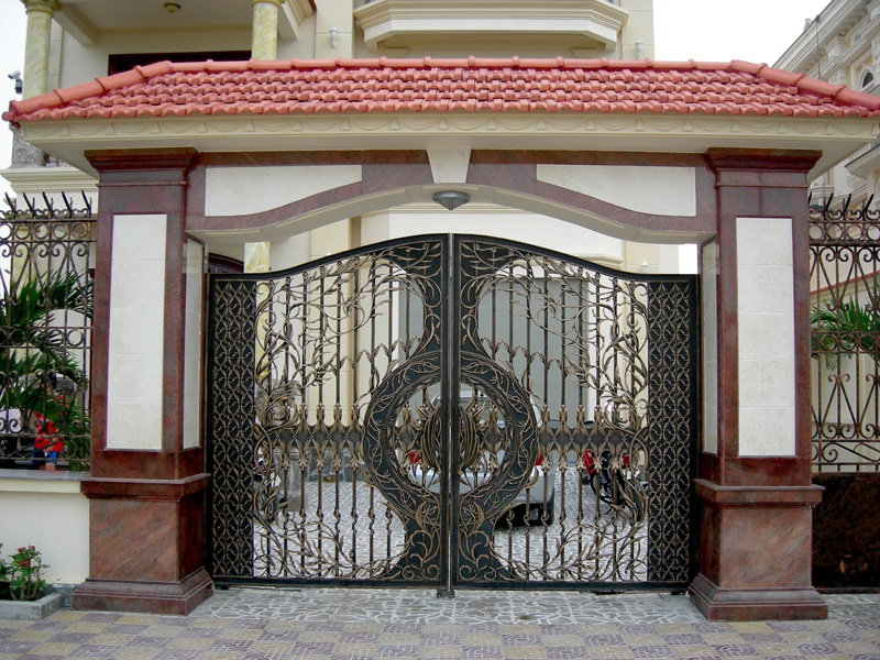 Mẫu cửa săt đẹp